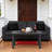 Patio Table,Rectangle Outdoor Coffee Table-1528551028