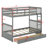 Bunk Bed With Ladder And Storage Drawers-859157499