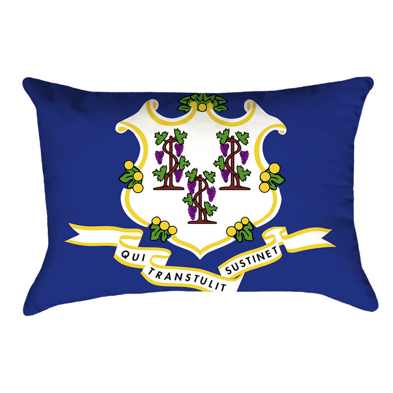 Coussin de sergé à double face/coussin lombaire en coton centers connecticut