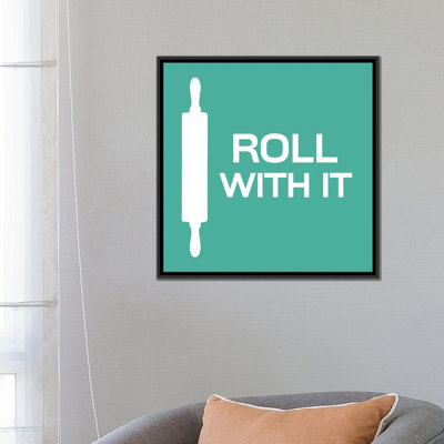«Kitchen Roll with It», impression sur toile