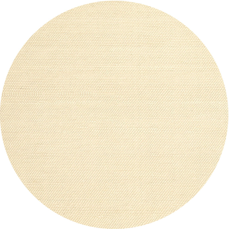 Surface beige contemporaine tapis, Rond 5 pi