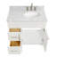 Ensemble de meuble-lavabo simple 37 po Abell-1053142296