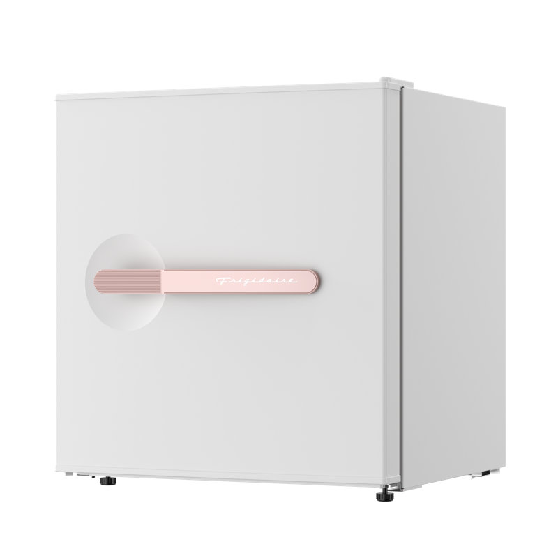 Frigidaire 1.6 Cu. Ft. Retro Compact Refrigerator with Built-in Side Bottle Opener, White