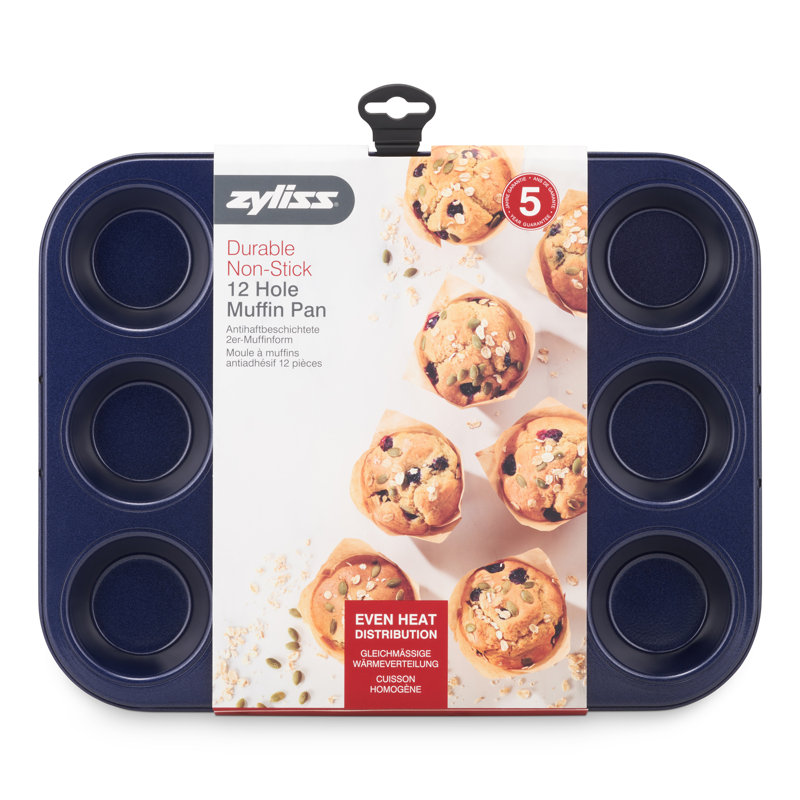 Moule à 12 muffins antiadhésif Zyliss