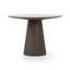 Skye Round Dining Table 42"-Weathered Dark Oak