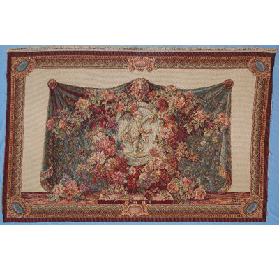 Tapisserie ange fleur