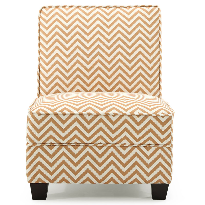 Fauteuil de chambre La Mott, Orange