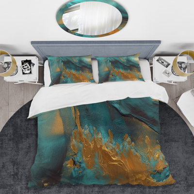 Ensemble de housse de couette en microfibre / polyester Méditerranée Méditerranée