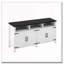 Buffet 4 portes avec prises de courant, ports USB et tablettes réglables-394026538