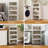 4-tier Stackable Storage Bins 44-gal Collapsible Storage Boxes With Lid Organizer