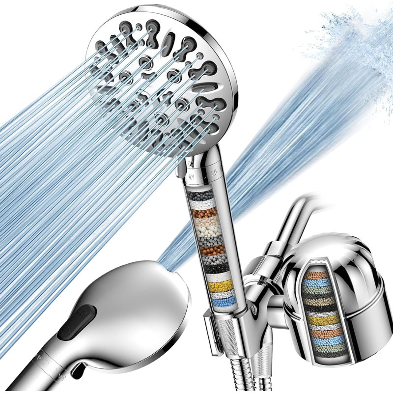 Pomme de douche double 2,5 GPM GPM