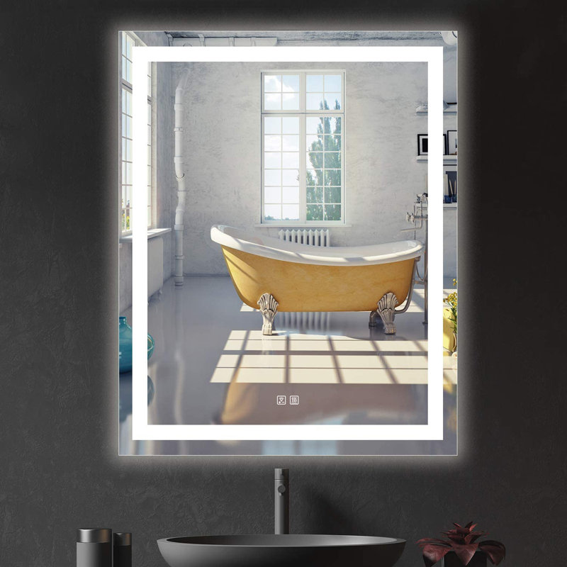 Naliyah Flat Wall Mirror, 24" x 30"