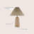 Anirudh 20.5" Rustic Scandinavian Resin/Iron Lighthouse LED Table Lamp with Pleated Shade