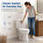 Elongated Two-Piece Toilet – 1.28 GPF, ADA Height 17.5″, Soft Close Seat, 12″ Rough-In