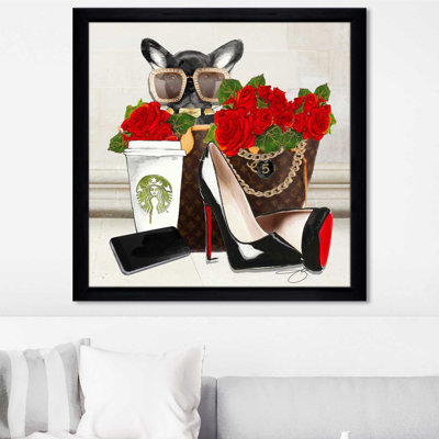 Fashion Frenchie (Square) par Antonyus Bunjamin (Abe) - impression