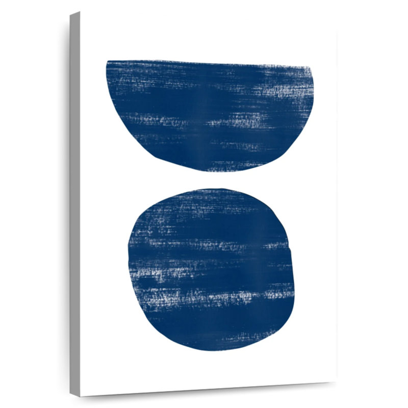 Avery Abstraction I - bleu marine, H 12 po x l 8 po