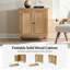 Armoire en bois massif Fausta Transitional-1578651580