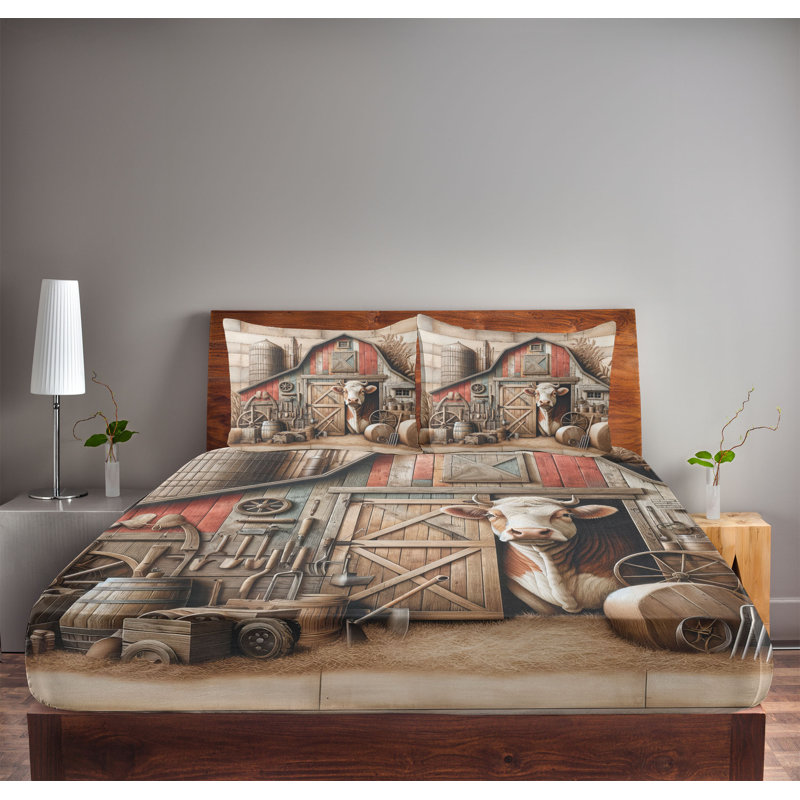 Drap-housse et taie décorative Ambesonne, Grand