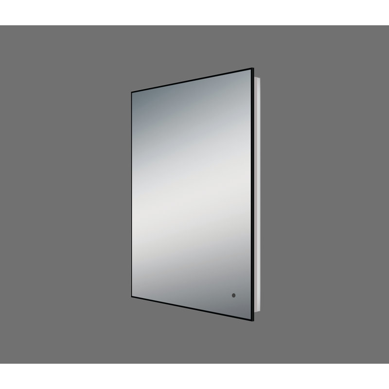 Miroir de meuble-lavabo rectangulaire à cadre à DEL 24 po x H 32 po Jakobi