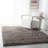 Pihu Shag Hand Tufted Performance Solid Color Rug-1966002283
