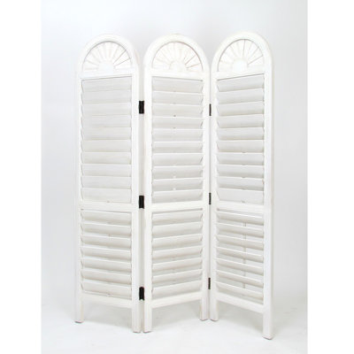 Cloison pliante 3 panneaux Jarboe l 54 po x H 72 po