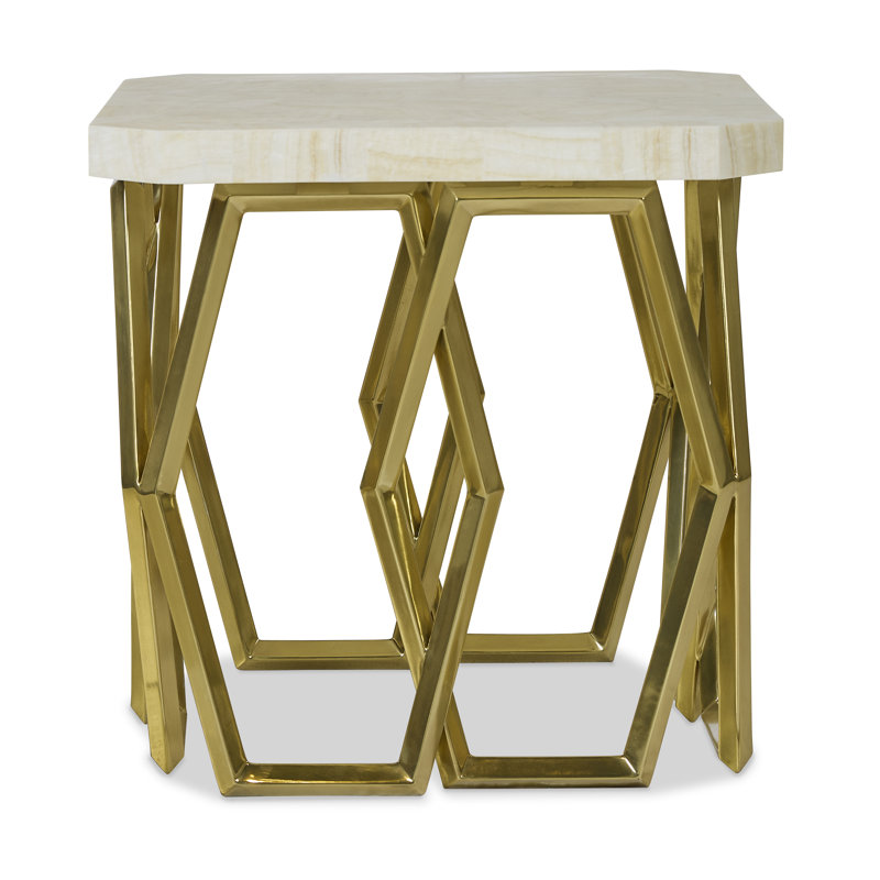 Grand Tour Furniture Stone End Table