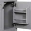 Meuble-lavabo double, - Armoire pratique avec lavabos de rangement pour la décoration-1020861042