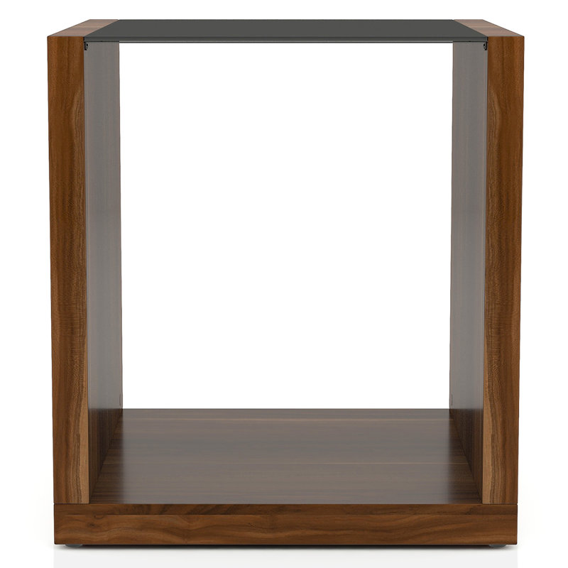 Table de bout avec tablette 24,38 po Anamarie