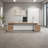 Minimalist Modern Executive Desk | Simple Large Office Desk-422007118-422007119