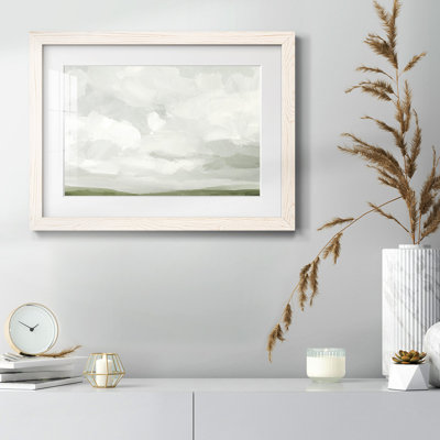 Gray Stone Sky IV, reproduction encadrée sur papier