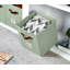 Bacs de rangement | Boîte de rangement en forme de cube avec porte-étiquettes-435358895-435358889