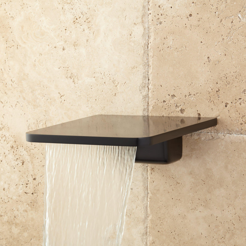 Bec de baignoire Knox, Noir
