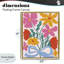 Cadre flottant Mid Florals de Mid Century, design par Lisa Barlow-1791260467-1791260464