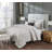 Vincent Collection Queen Comforter Set in Grey-1838477199-1838477200