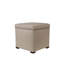 Repose-pieds carré avec rangement Woodside-21843443