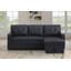 Convertible Upholstered Sectional Sofa With Pull-Out Chaise-2054569583