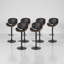 Tabourets de bar pivotants rembourrés modernes Zager-129057075-129057072