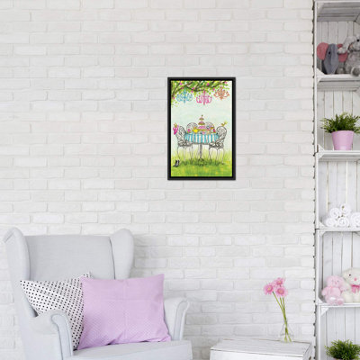 Art de jardin tea party