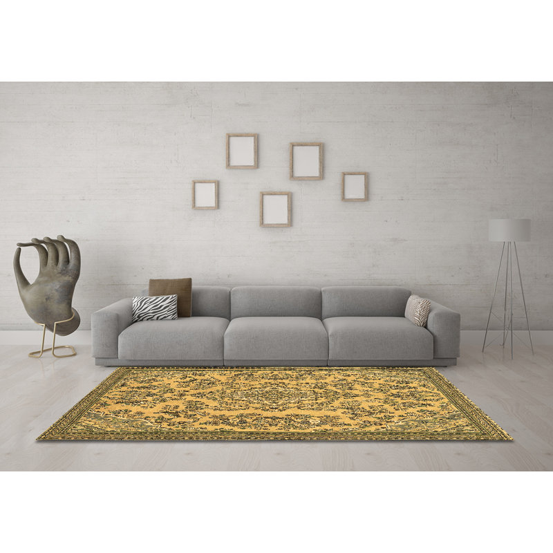 Oriental Indoor Rug, Square 4'