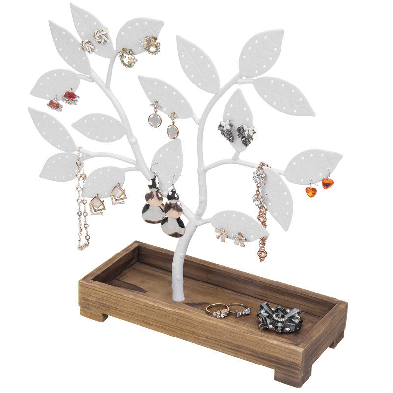 Metal Earring Rack Tree Jewellery Stand