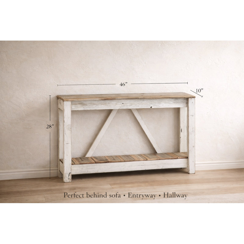 Jo-Anne 46'' Solid Wood Console Table