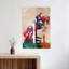 Art mural cheval vibrant-129475852