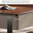 Luxury-Style Rectangular Solid Wood Coffee Table