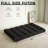8 Inch Floor Mattress Futon Mattress Sleeping Pad Foldable Roll Up Mat, Sofa Couch Bed, Full Size