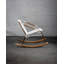 Chaise berçante Solido avec accoudoirs en bois de teck-256207573-256207574