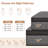  ENSHUI 12" Medium Firm Hybrid Mattress - Gel Memory Foam & Pocket Spring, High-Airflow Cooling Design-1772890912-1772890915