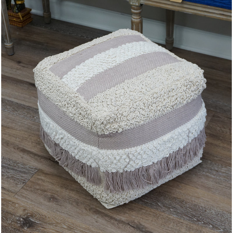 Lipman Upholstered Pouf