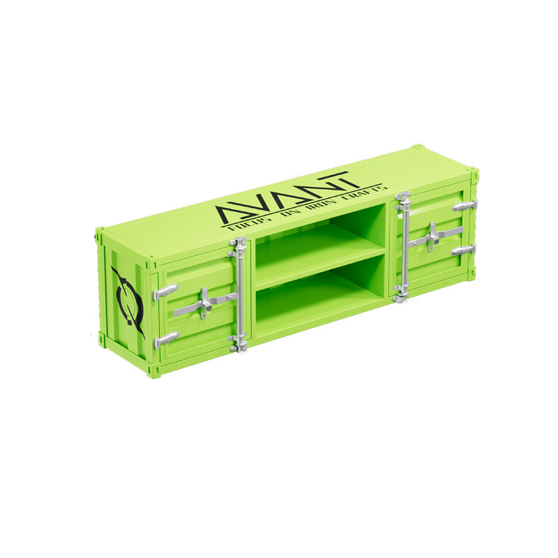 Crédence de rangement l 59,05 po Mulero, Vert