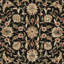 Tapis vert / noir en laine crocheté à la main Helena-1924674710