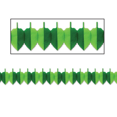 Spring Leaf Garland - Pack of 12